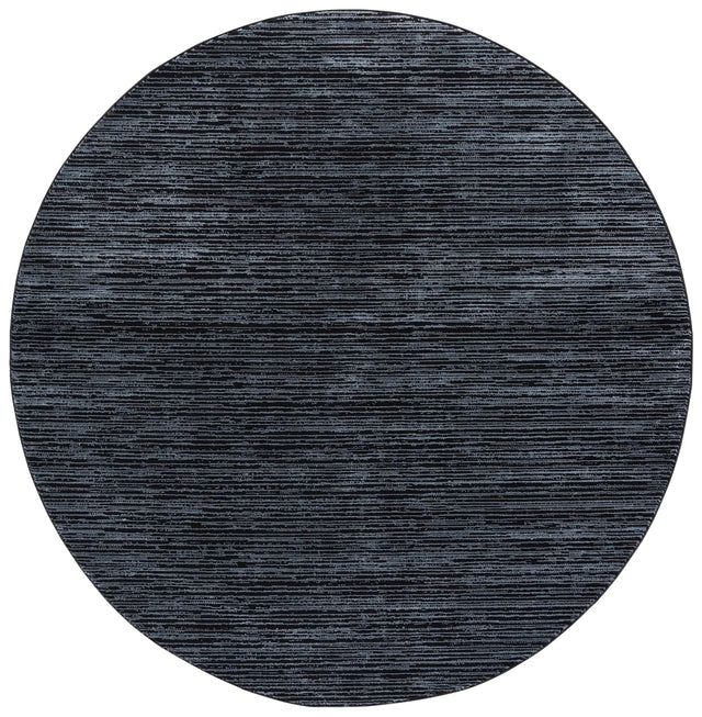 Safavieh Mila 6'-7" x 6'-7" Rug in Light Blue / Black