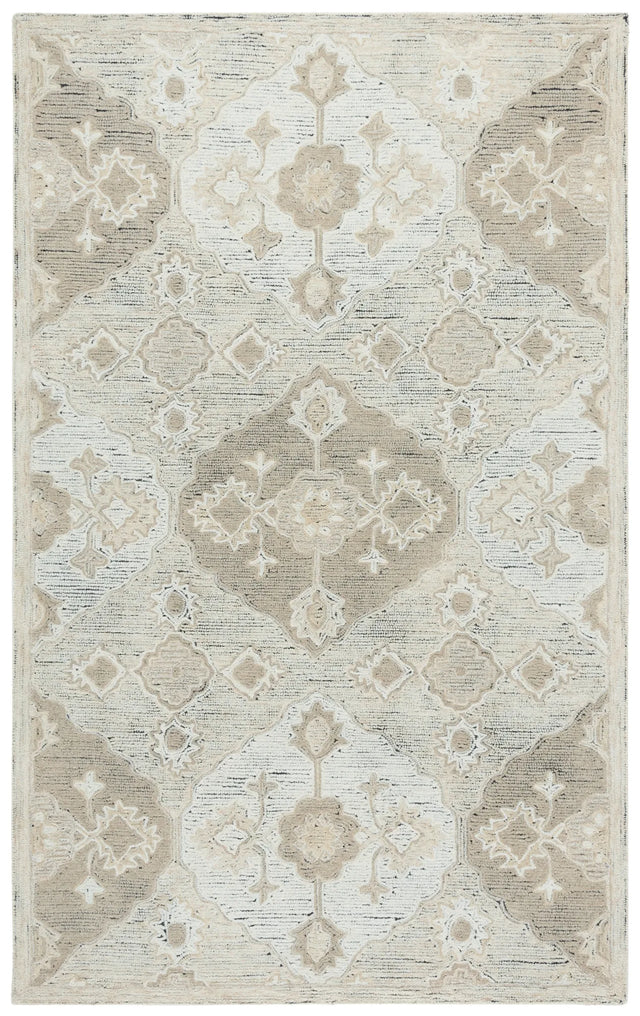 Safavieh Kenya 4'-0" x 6'-0" Rug in Beige / Ivory