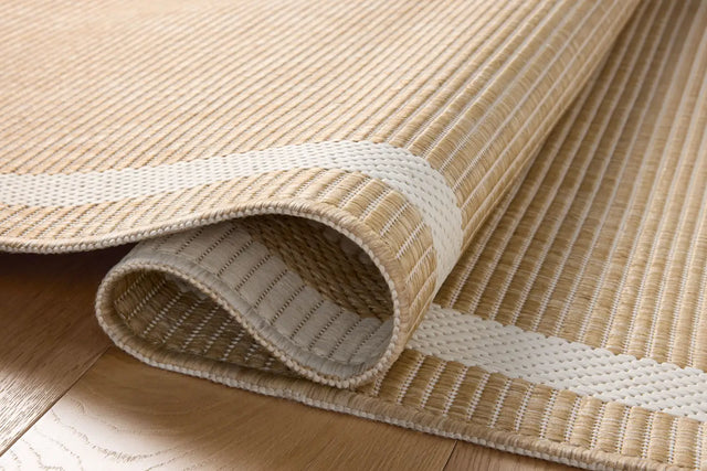 Loloi Easton ESN-05 Wheat / Ivory Rug - pile height