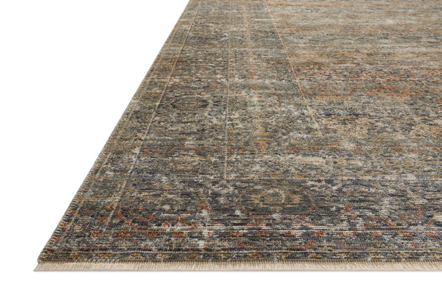 Loloi Heritage Her-11 Midnight/Multi Rug - rug corner