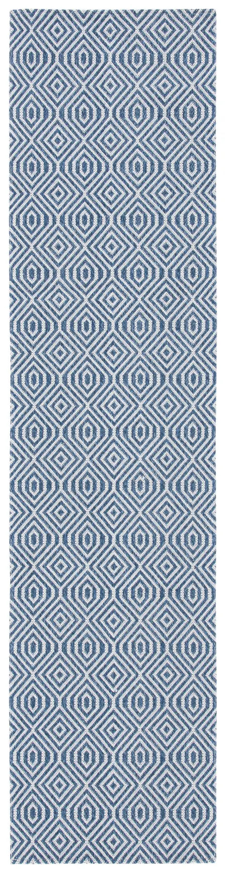 Safavieh Martha Stewart 2'-0" x 8'-0" Rug in Blue / Grey