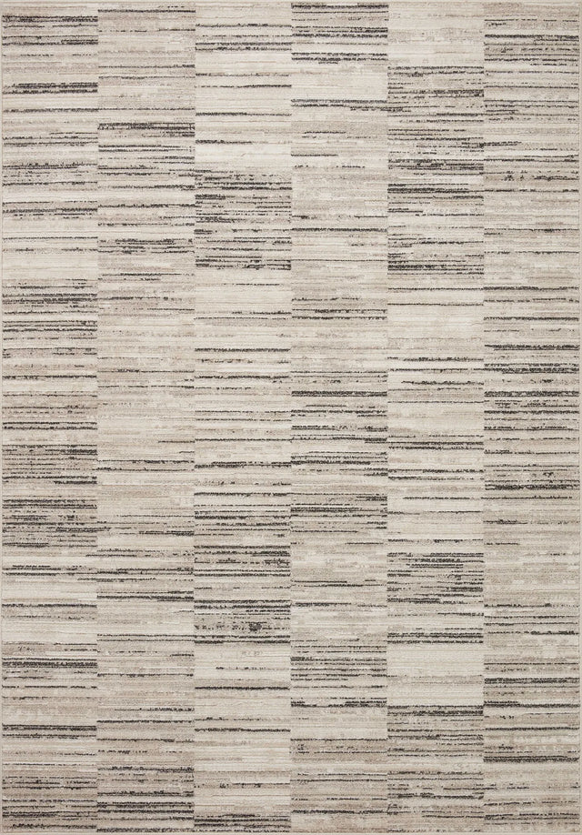 Loloi Darby Dar-01 Charcoal/Sand Rug - main flat