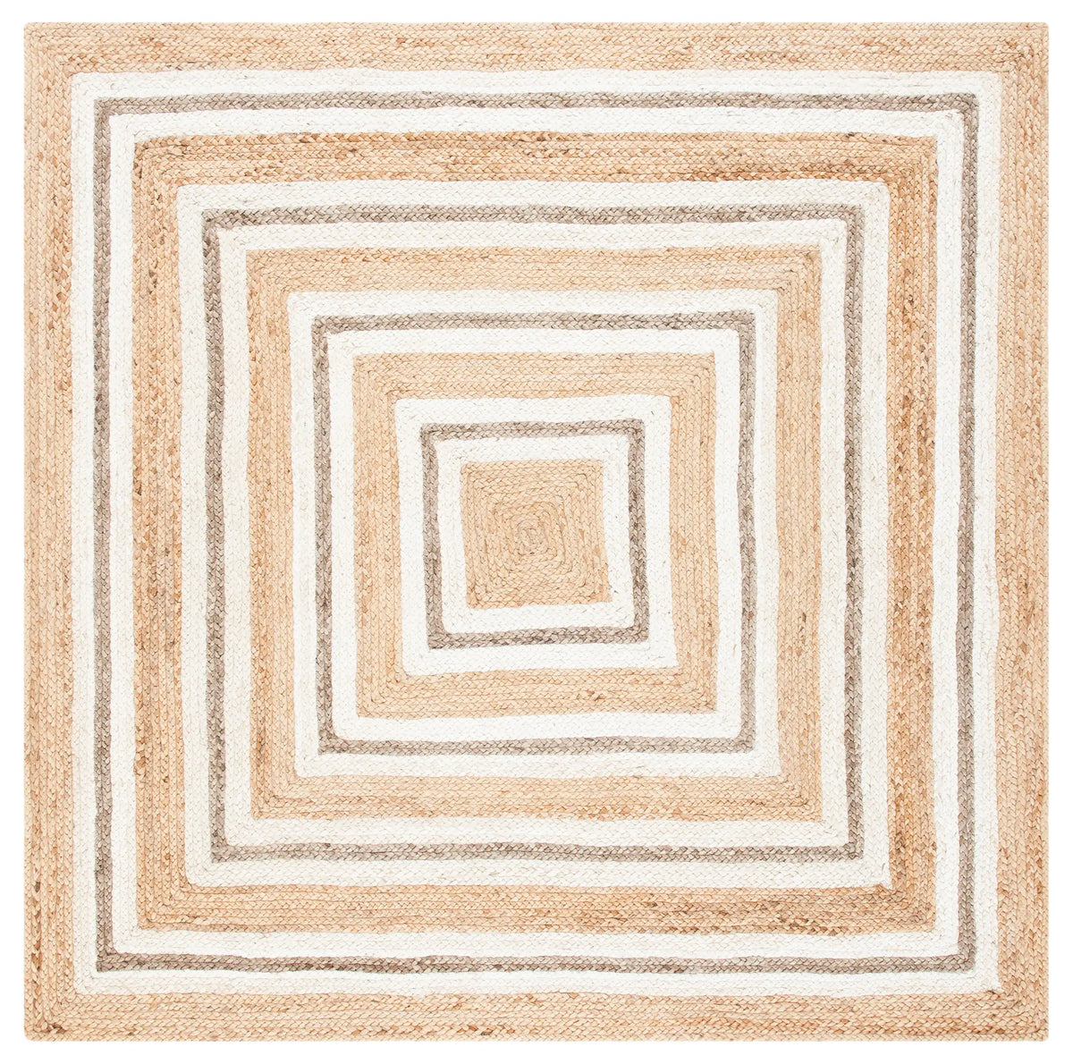Safavieh Natural Fiber 6'-0" x 6'-0" Rug in Natural / Ivory