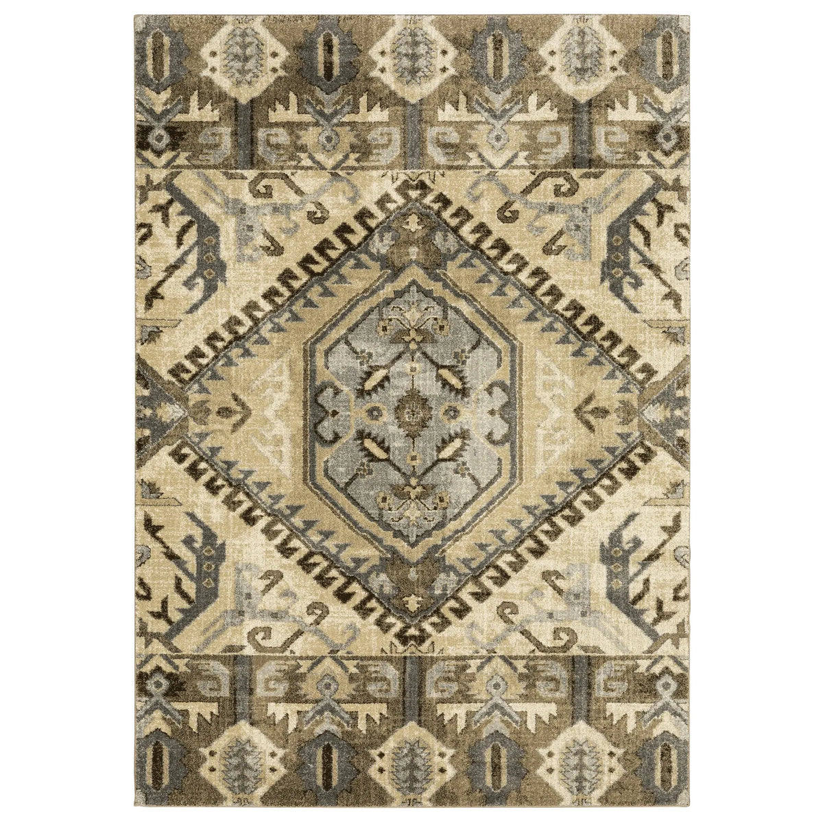 Oriental Weavers Sphinx Florence 5090D Beige/ Gold Rugs - main flat