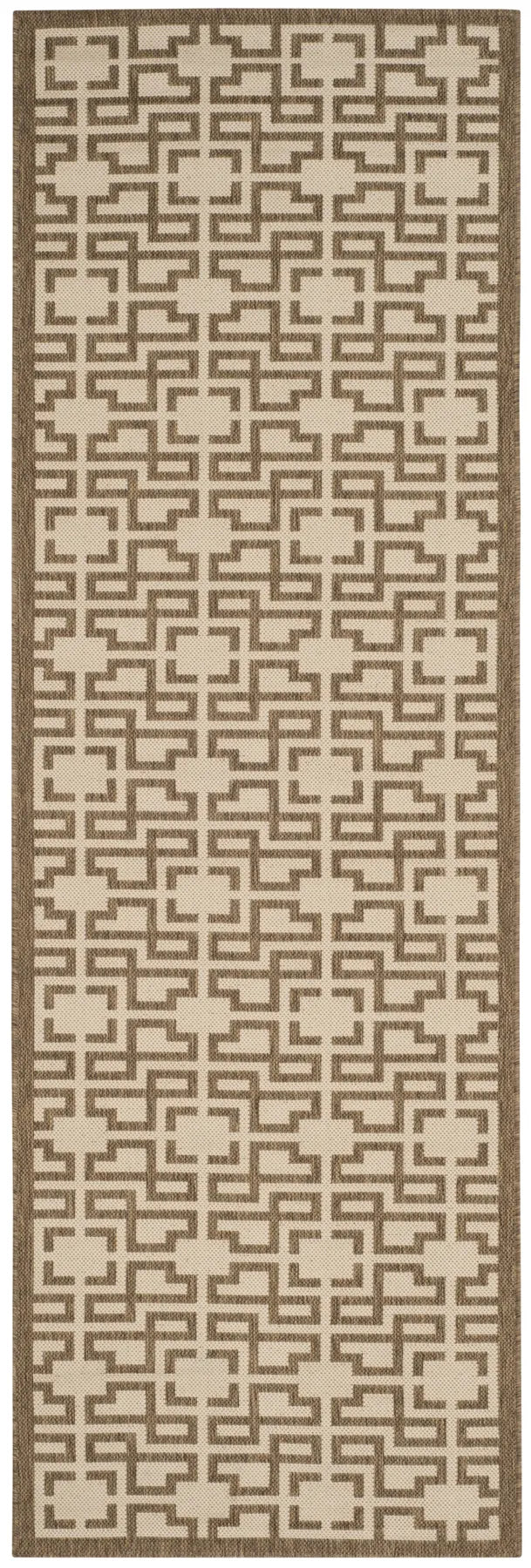 Safavieh Martha Stewart 2'-7" x 8'-2" Rug in Beige / Brown