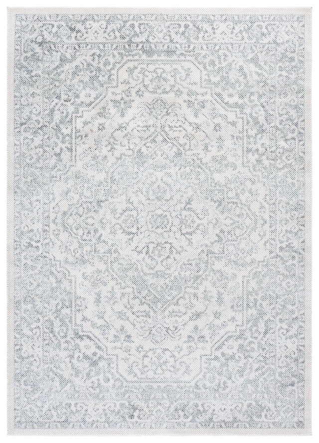 Safavieh Harrison 4'-0" x 6'-0" Rug in Ivory / Green Grey