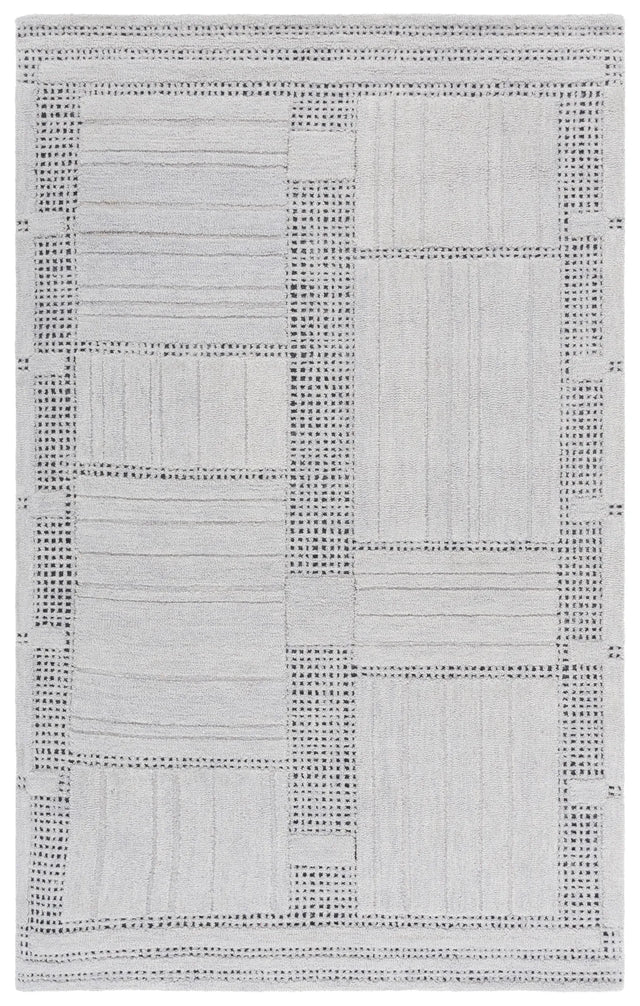 Safavieh Harvest 4'-0" x 6'-0" Rug in Silver / Grey