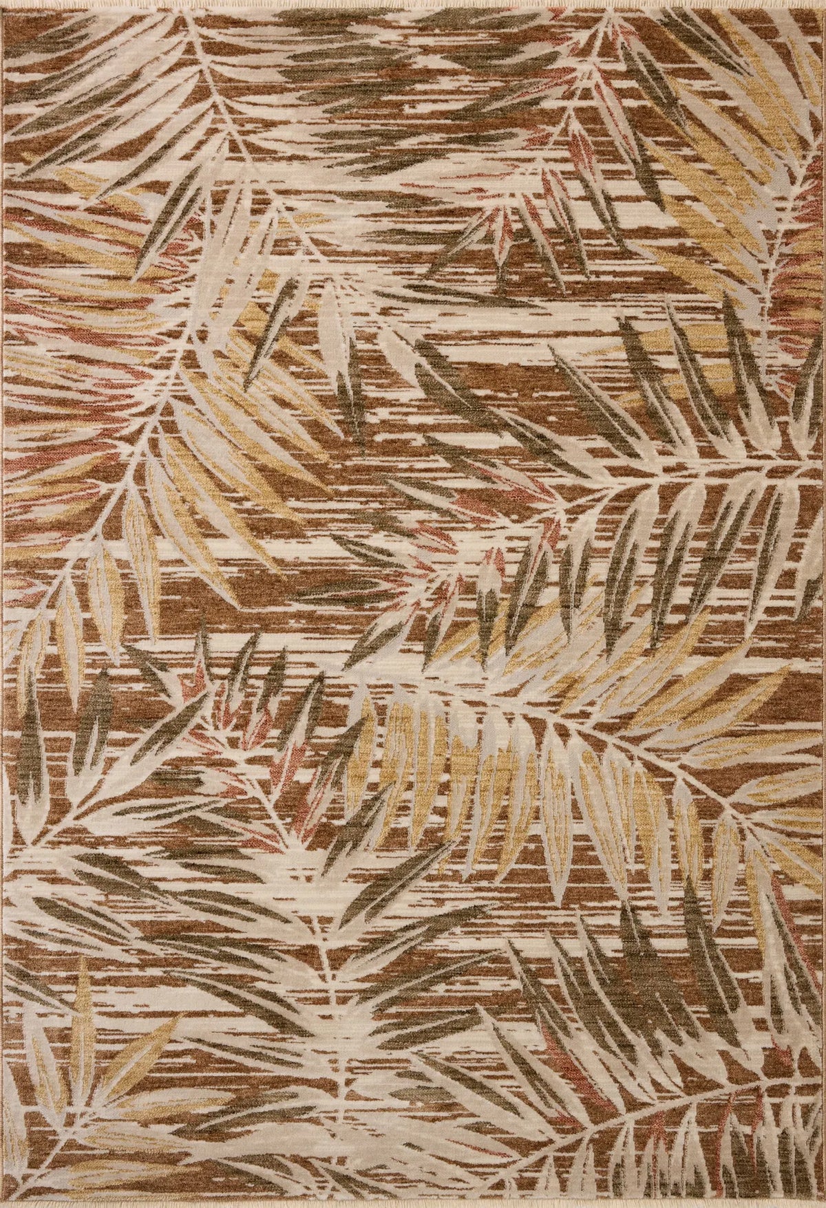 Loloi Eileen ELE-05 Transitional Power Loomed Earth, Natural Rug - main flat