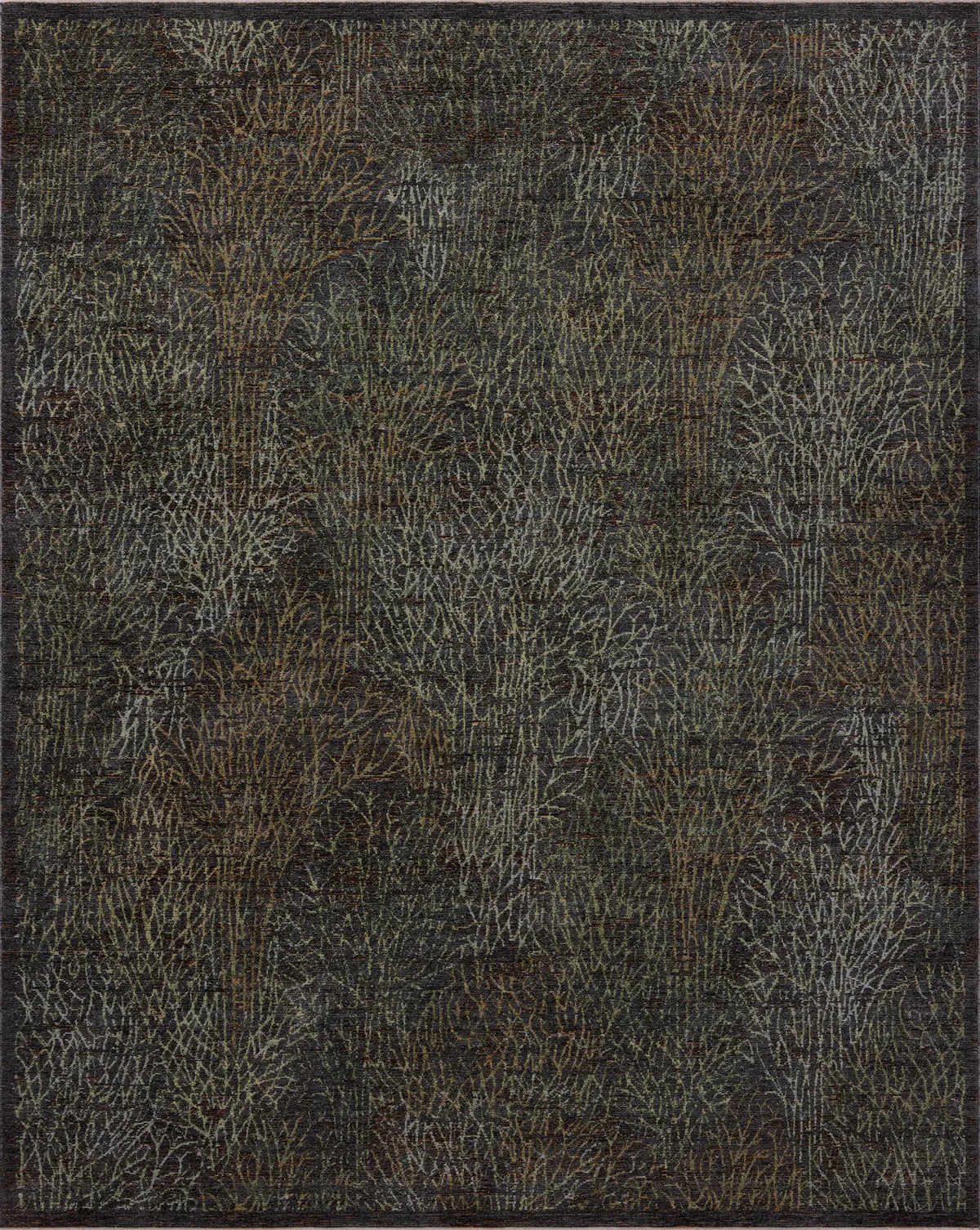 Loloi Winchester WNC-11 Traditional Power Loomed Ink, Mist Rug - main flat