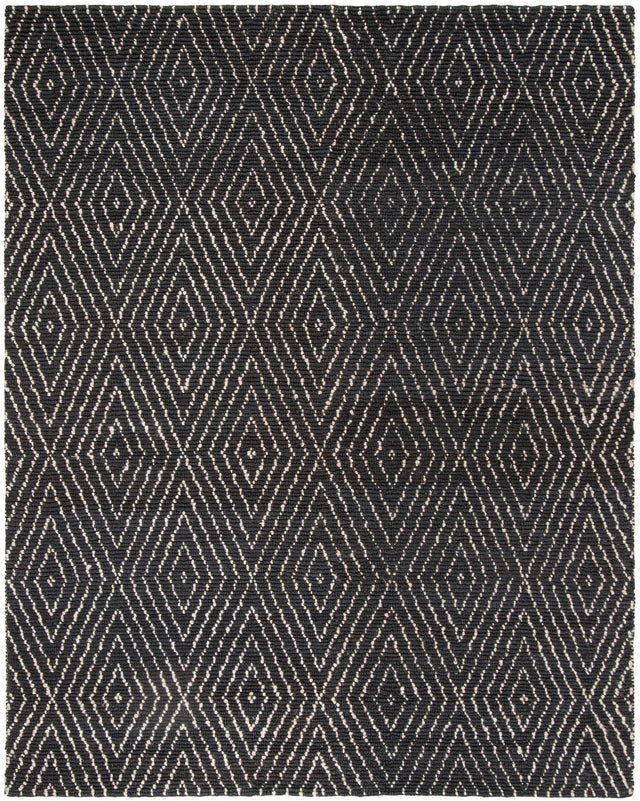 Safavieh Bohemian 10'-0" x 14'-0" Rug in Black / Ivory