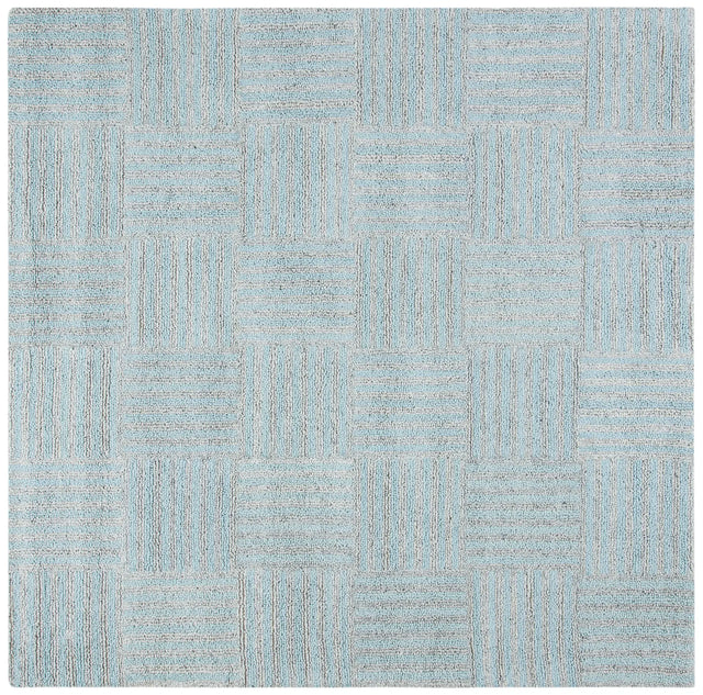 Safavieh Abstract 6'-0" x 6'-0" Rug in Blue / Grey