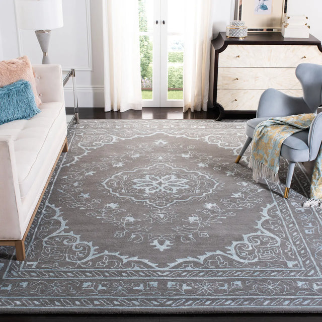 Safavieh Glamour 8'-0" x 10'-0" Rug in Dark Grey