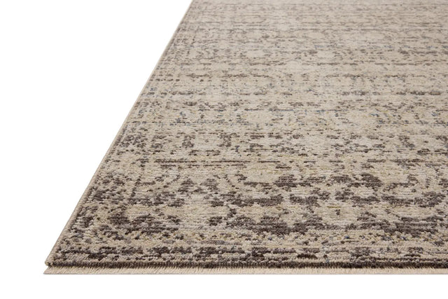 Loloi Milena MLE-03 Linen / Midnight Rug - rug corner