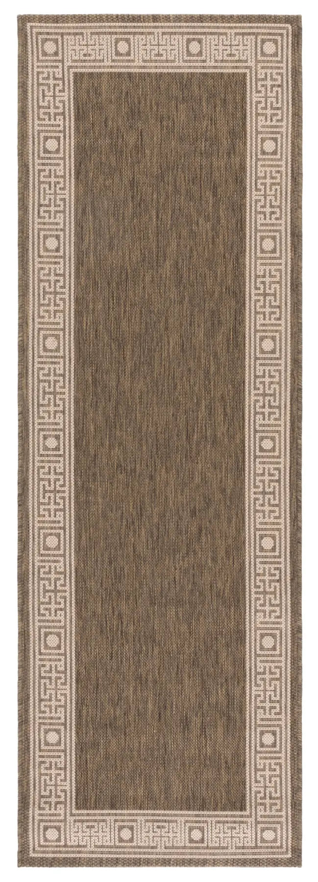 Safavieh Courtyard 2'-3" x 6'-7" Rug in Dark Beig / Beige