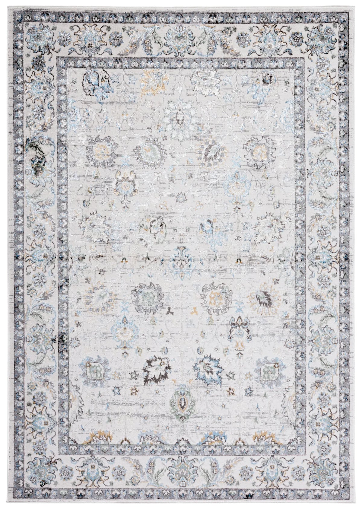 Safavieh Bel Air 4'-5" x 6'-5" Rug in Grey / Beige