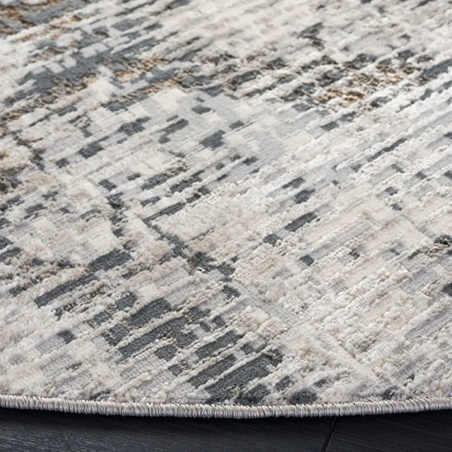 Safavieh Spectrum 6'-7" x 6'-7" Rug in Grey / Ivory