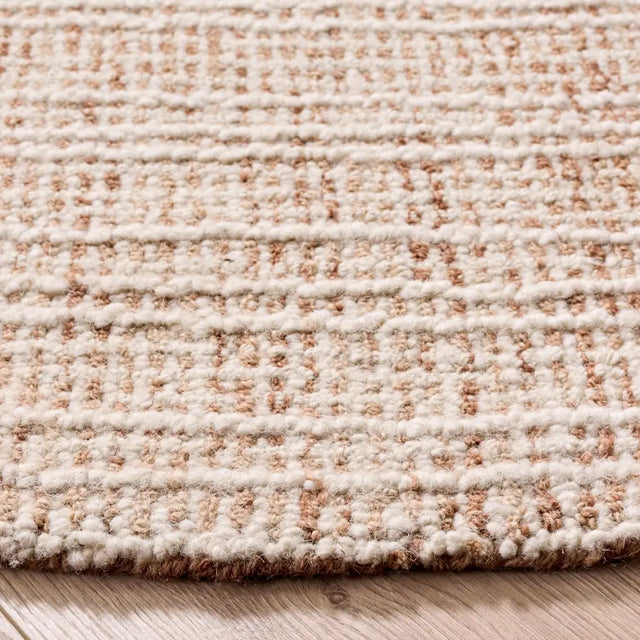 Safavieh Metro 6'-0" x 6'-0" Rug in Rust / Ivory