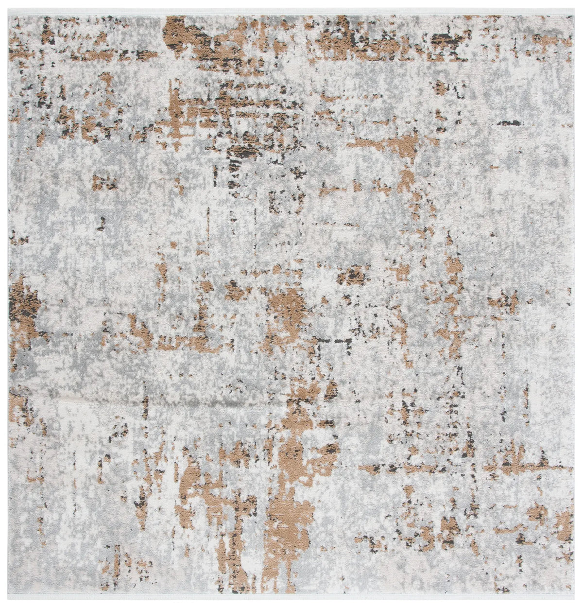 Safavieh Shivan 6'-7" x 6'-7" Rug in Grey / Gold