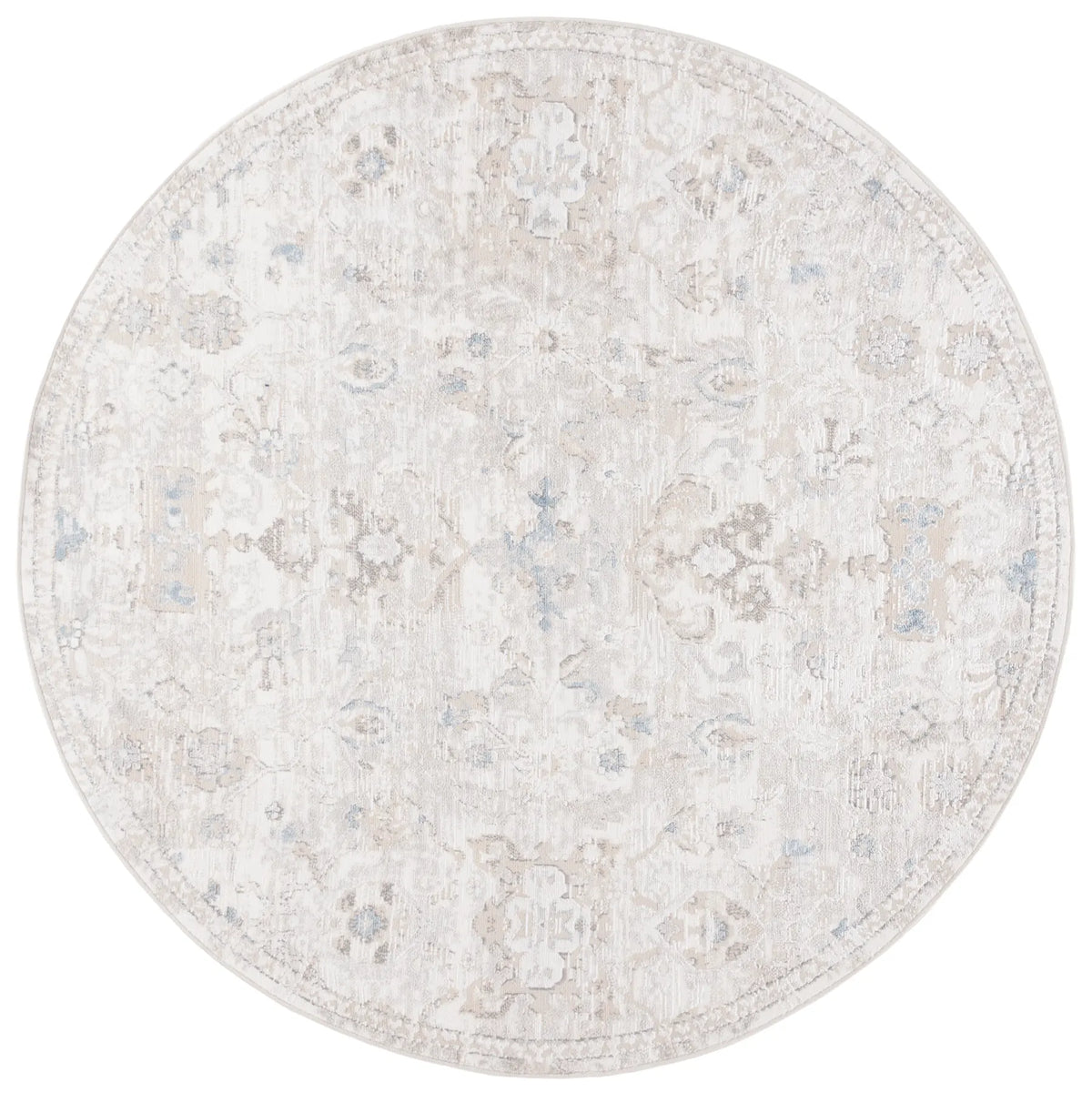 Safavieh Quincy 6'-7" x 6'-7" Rug in Ivory / Beige