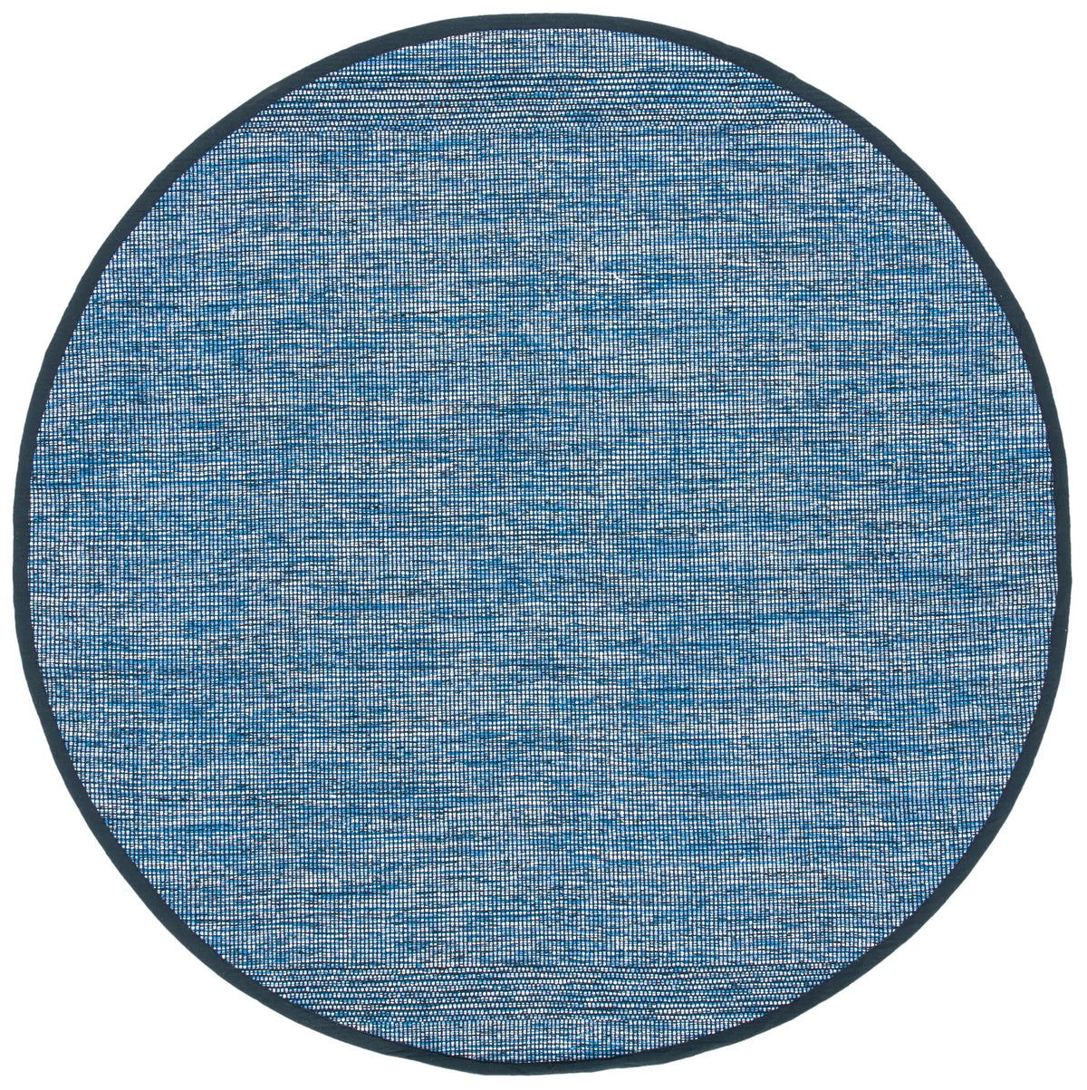 Safavieh Montauk 6'-0" x 6'-0" Rug in Blue / Black