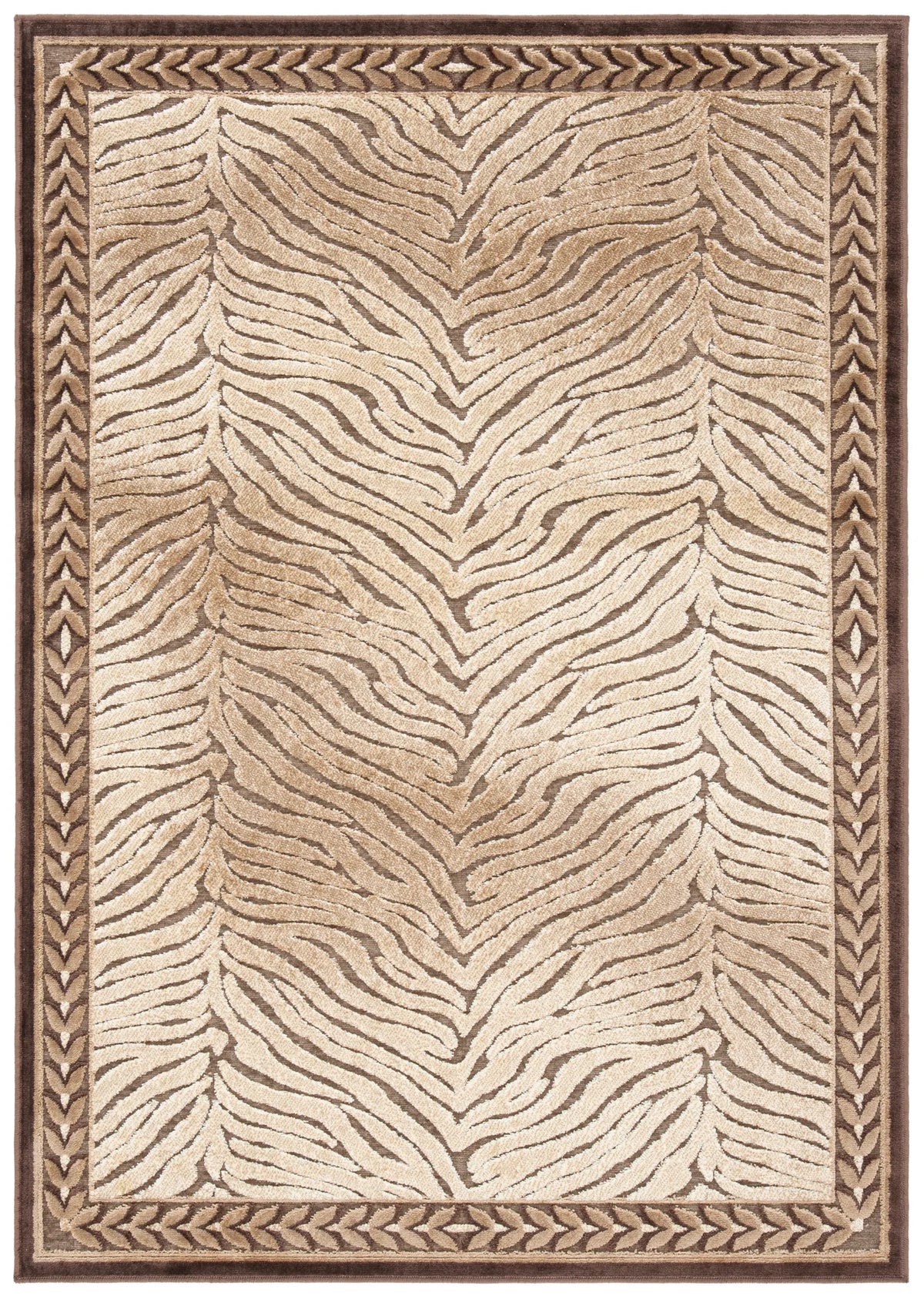 Safavieh Paradise 4'-0" x 5'-7" Rug in Brown