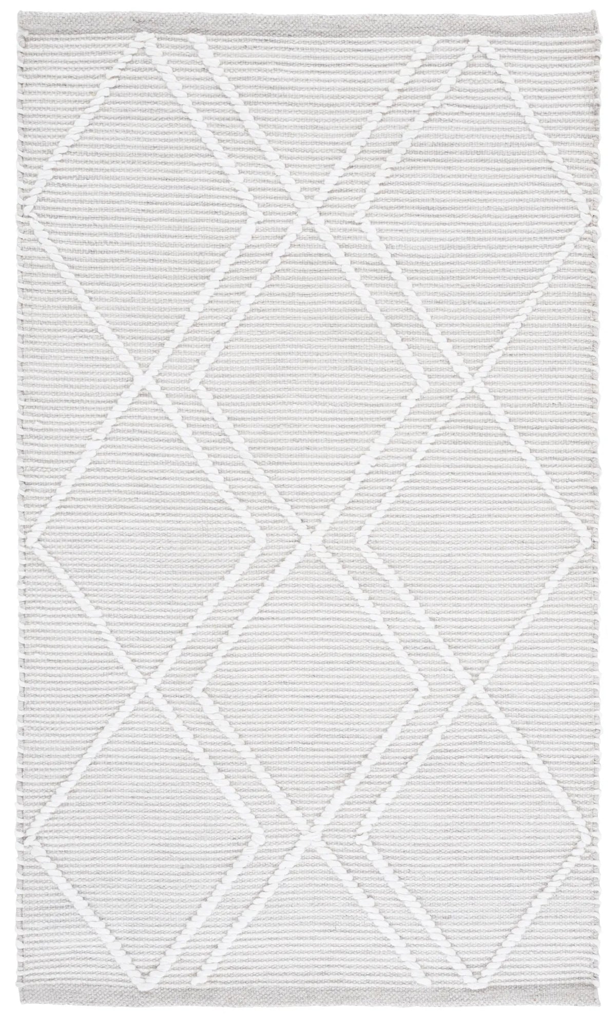 Safavieh Kilim 3'-0" x 5'-0" Rug in Light Grey / Ivory