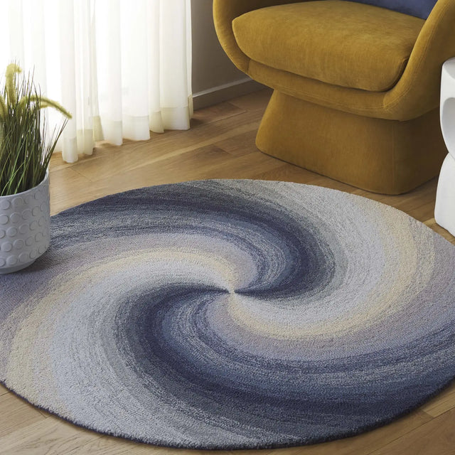 Safavieh Novelty 3'-0" x 3'-0" Rug in Grey / Ivory