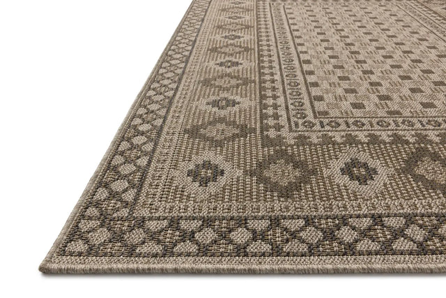 Chris Loves Julia x Loloi Providence PRC-07 Dove / Charcoal Rug - rug corner