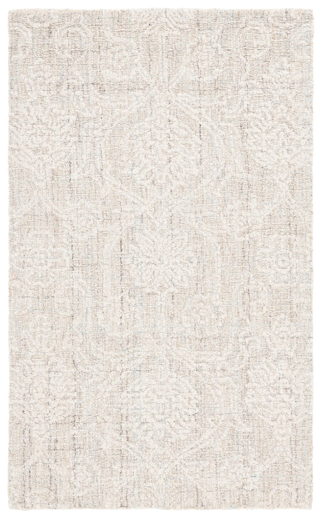 Safavieh Ebony 3'-0" x 5'-0" Rug in Grey / Ivory