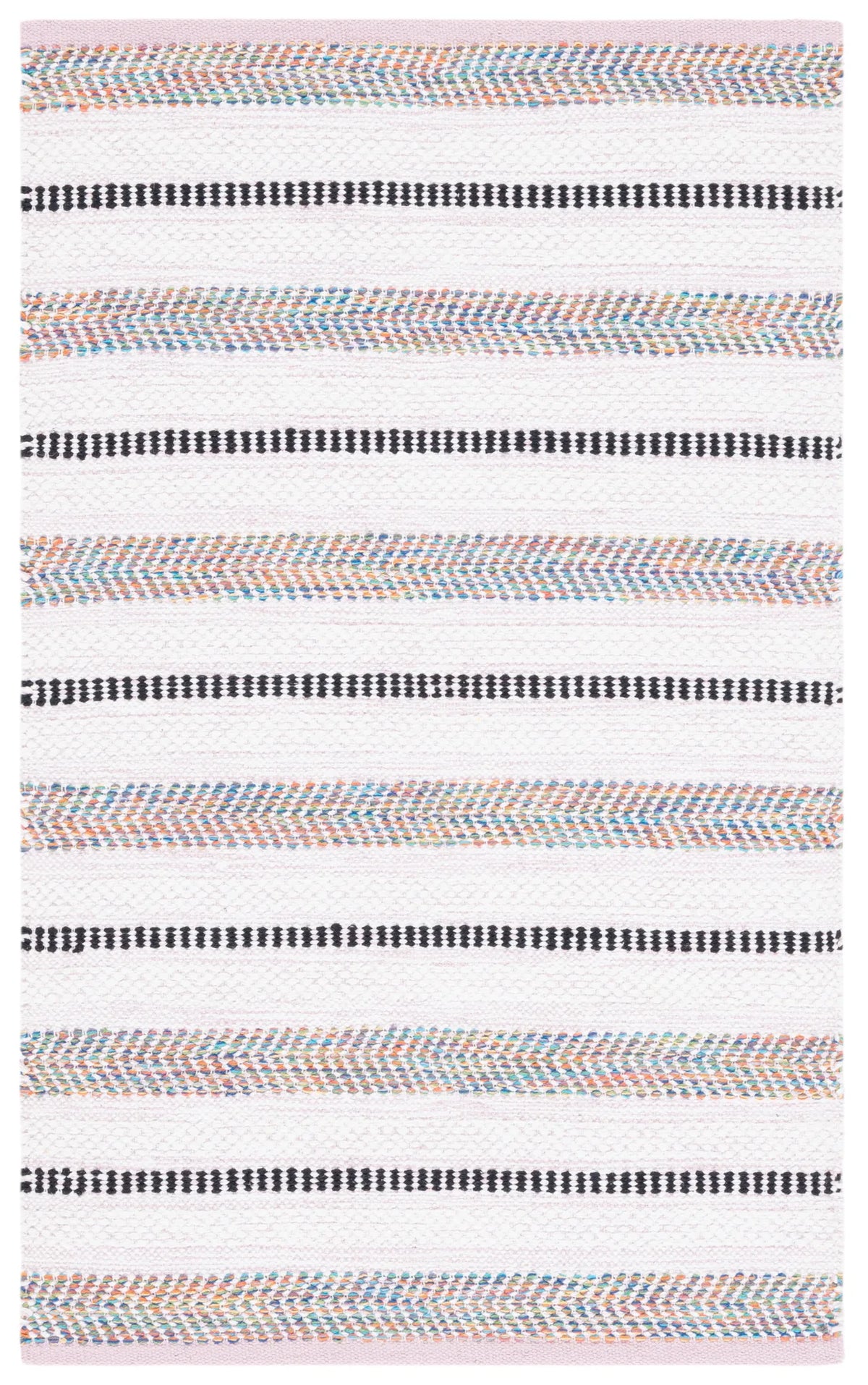 Safavieh Montauk 2'-0" x 3'-0" Rug in Pink / Ivory