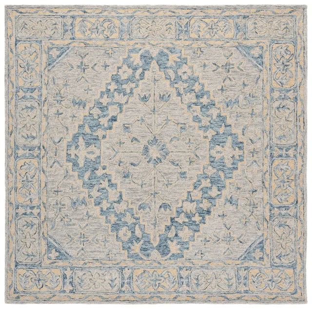 Safavieh Metro 6'-0" x 6'-0" Rug in Blue / Ivory