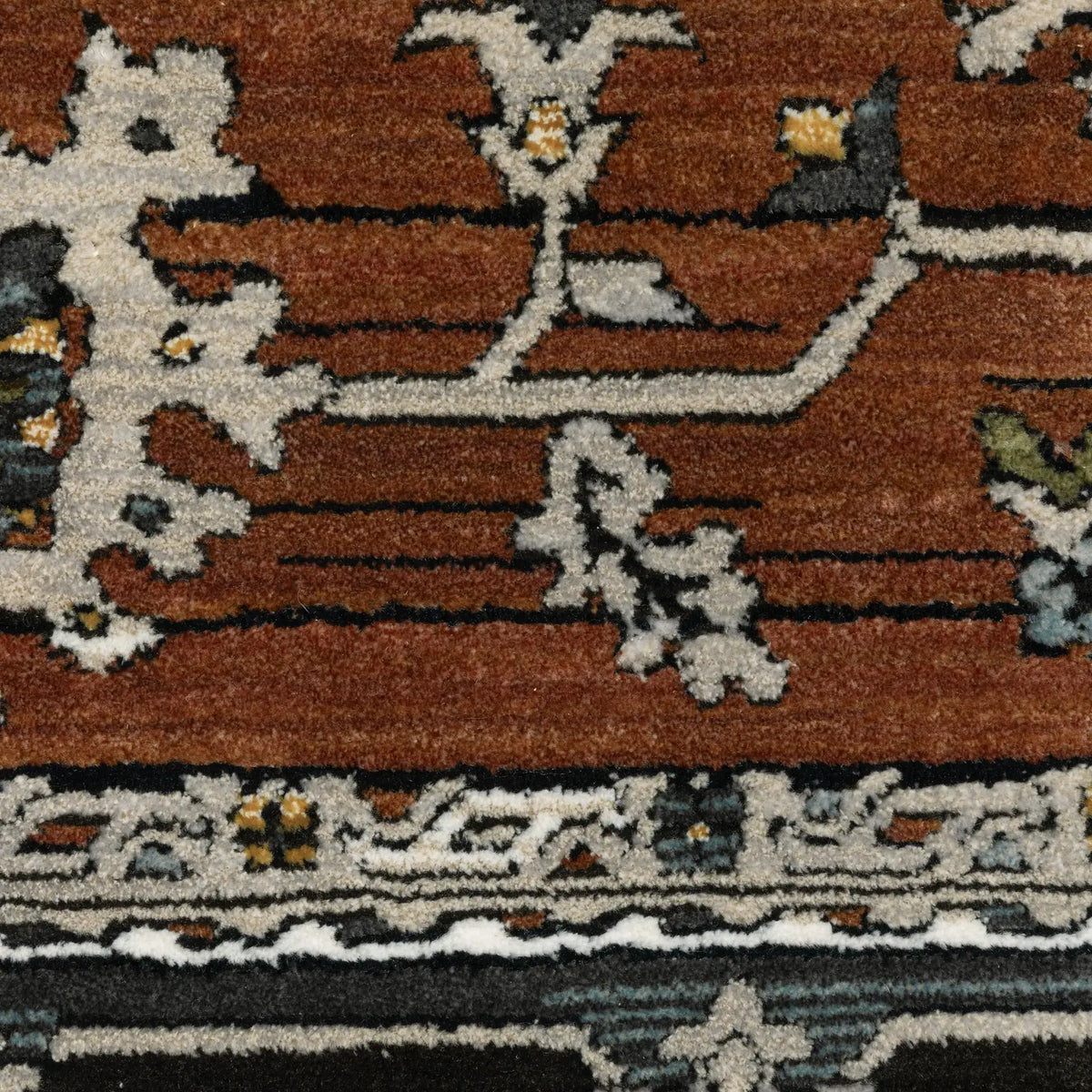 Oriental Weavers Sphinx KEIRA KEI05 Rust Traditional Rugs - room scene 2