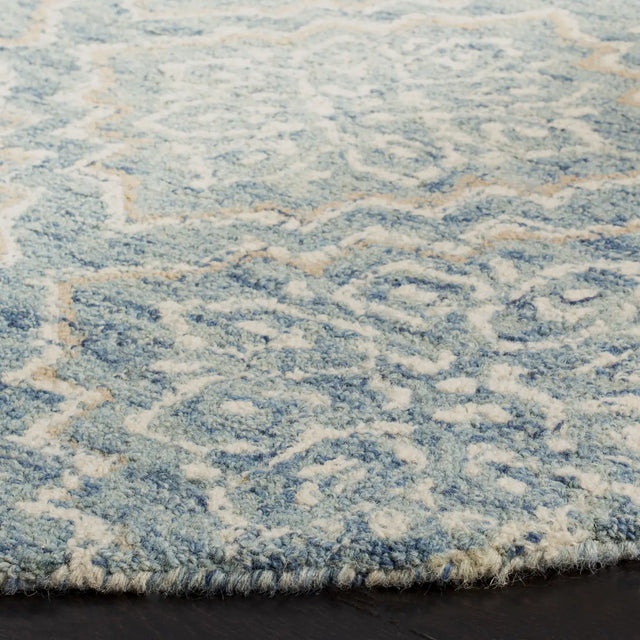 Safavieh Abstract 6'-0" x 6'-0" Rug in Blue / Grey