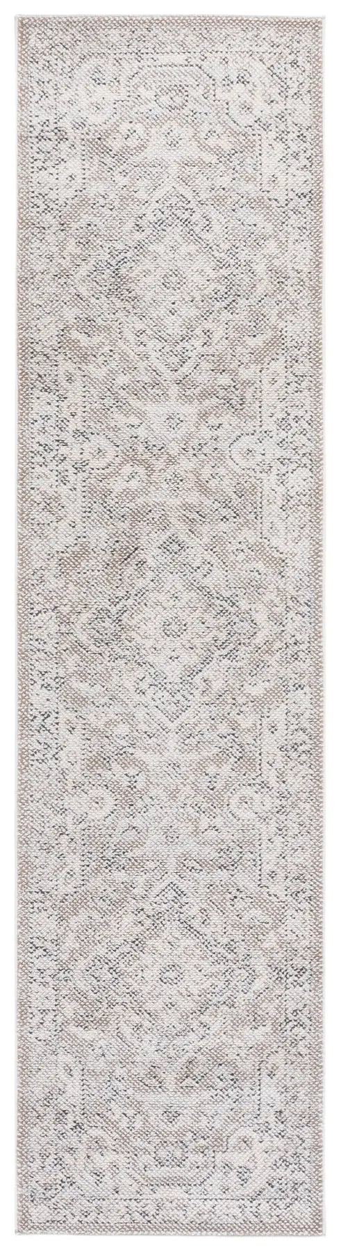Safavieh Harrison 2'-0" x 8'-0" Rug in Beige / Ivory Grey