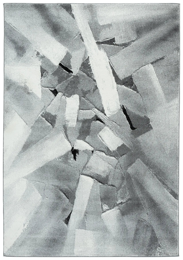 Safavieh Porcello 4'-0" x 6'-0" Rug in Ivory / Grey