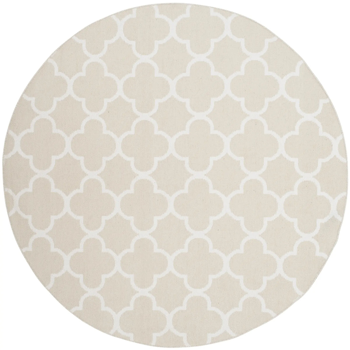 Safavieh Montauk 6'-0" x 6'-0" Rug in Beige / Ivory