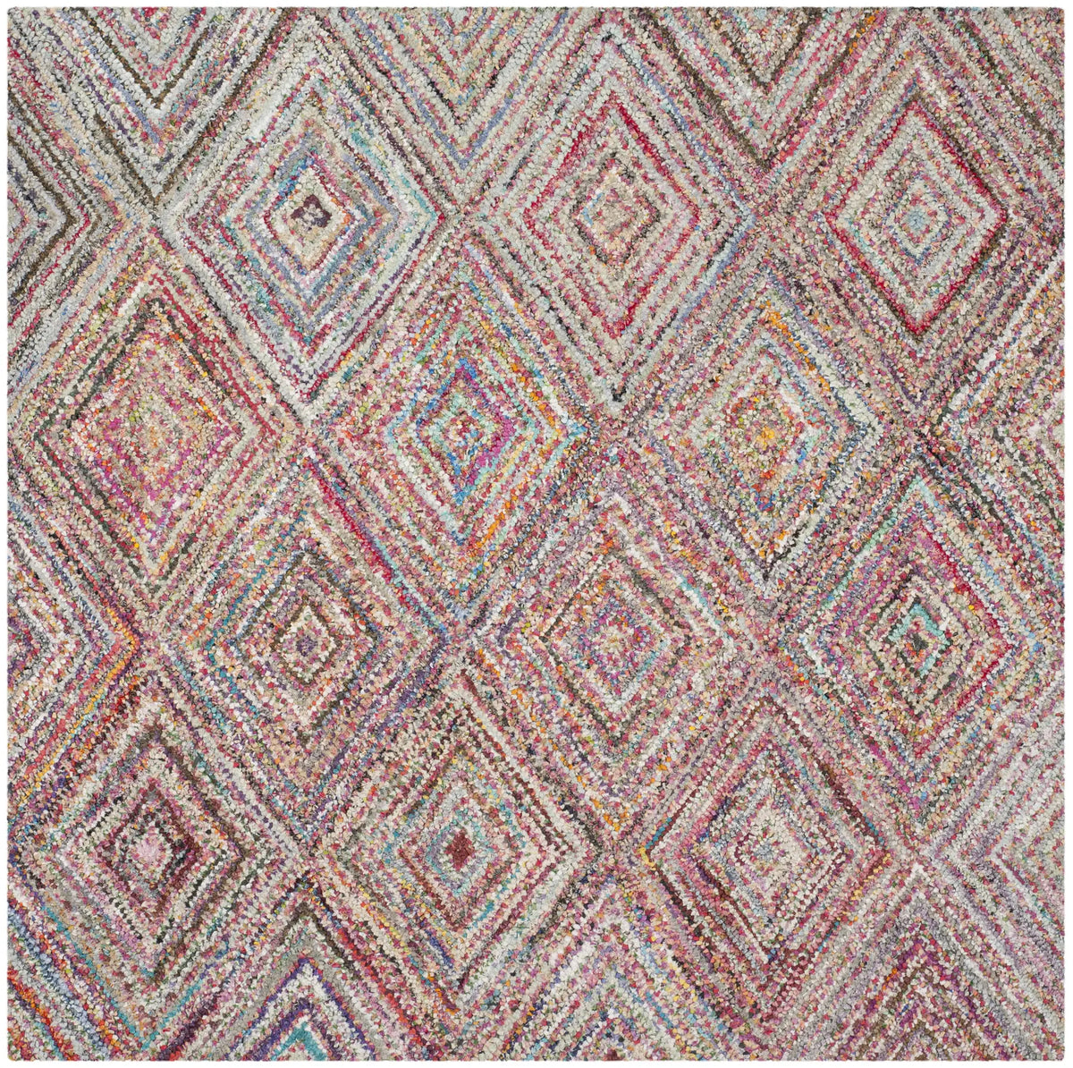 Safavieh Nantucket 6'-0" x 6'-0" Rug in Multi
