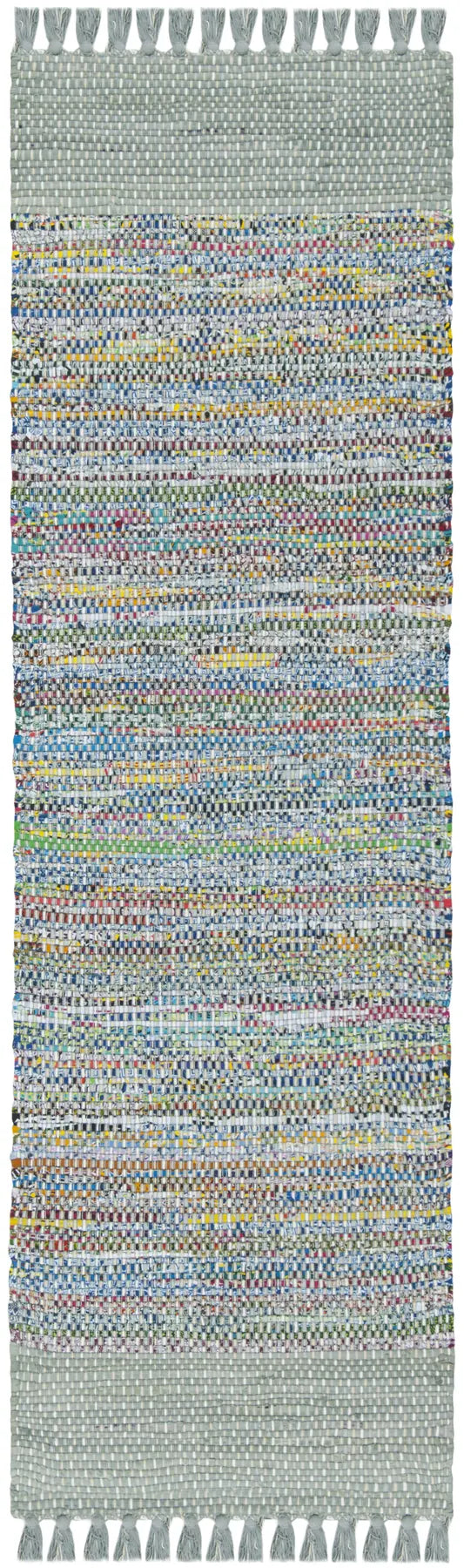 Safavieh Montauk 2'-3" x 8'-0" Rug in Grey / Multi