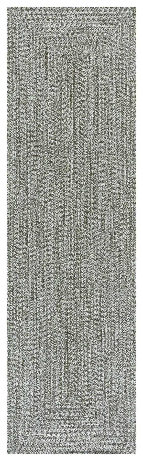 Safavieh Braided 2'-3" x 8'-0" Rug in Green
