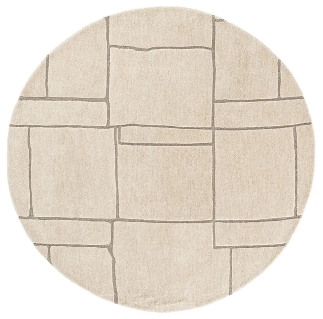 Safavieh Harvest 6'-0" x 6'-0" Rug in Beige / Silver