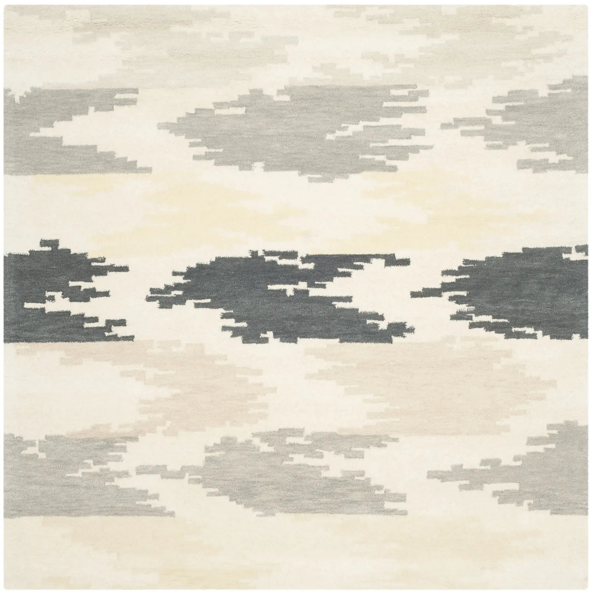 Safavieh Soho 6'-0" x 6'-0" Rug in Ivory / Grey