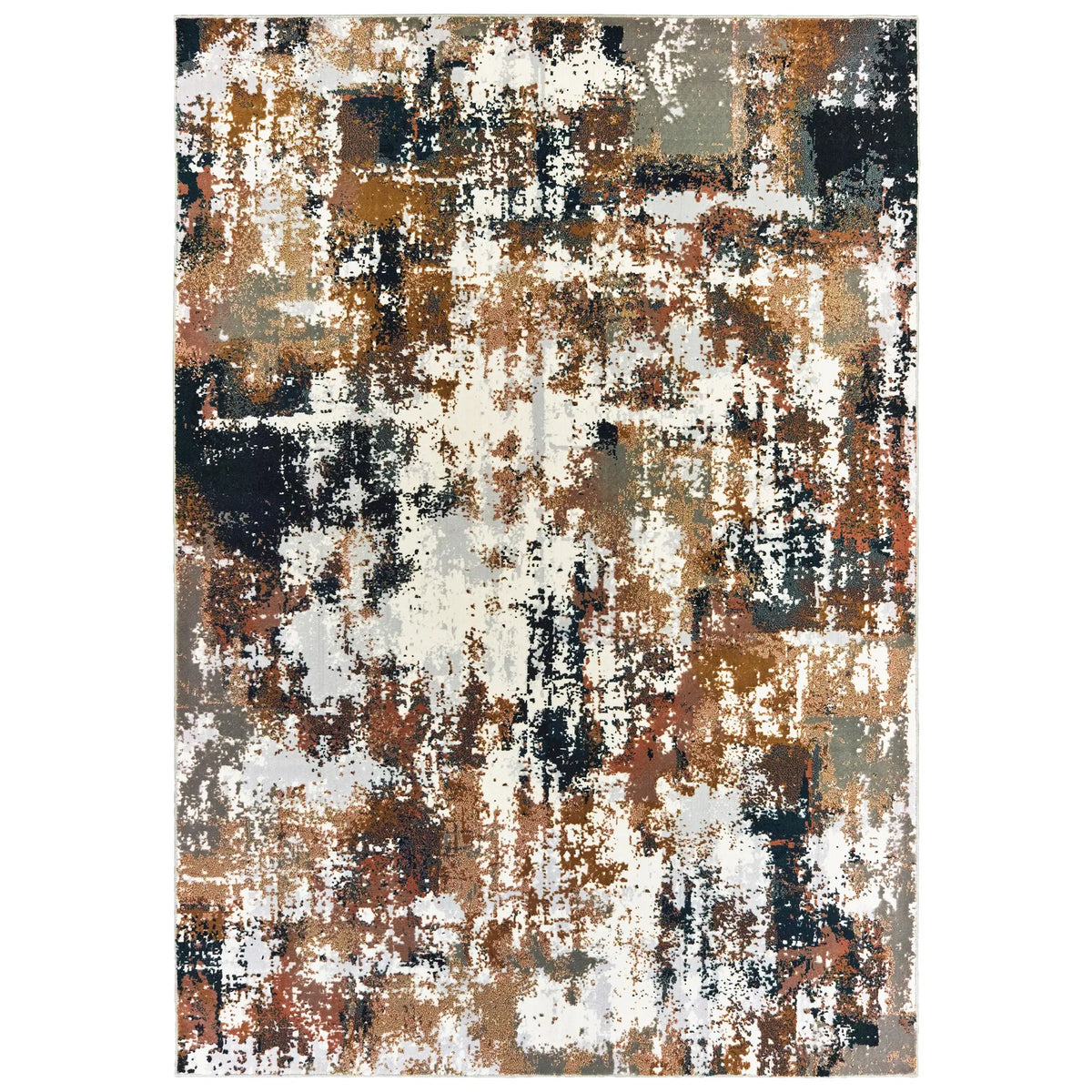 Oriental Weavers Sphinx Bowen 4928X-Bo Grey / Gold Rugs - main flat