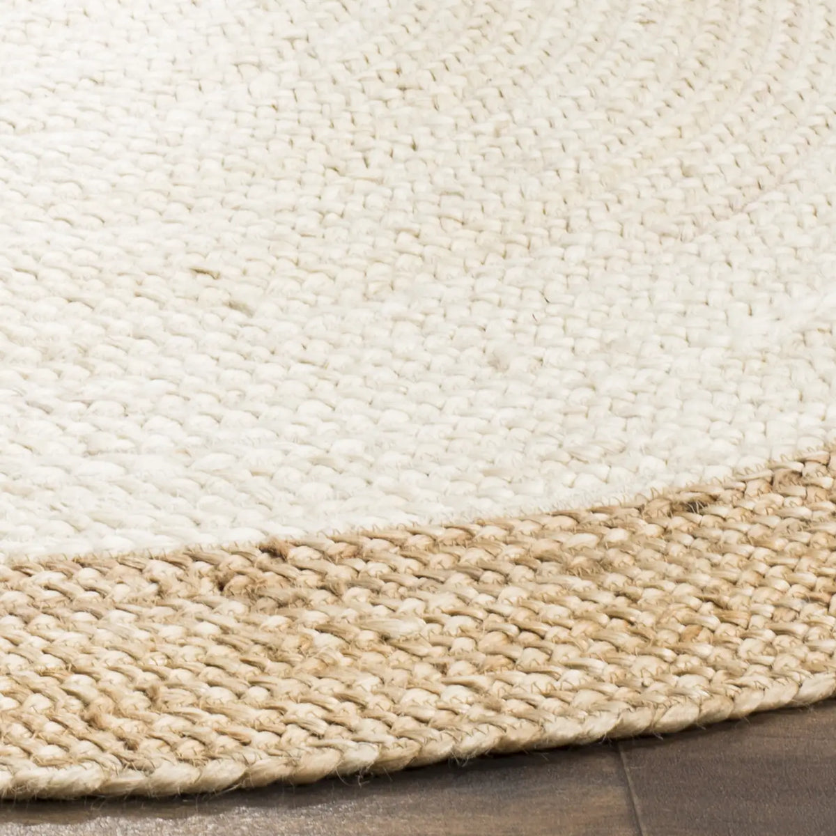 Safavieh Natural Fiber 5'-0" x 5'-0" Rug in Ivory / Natural