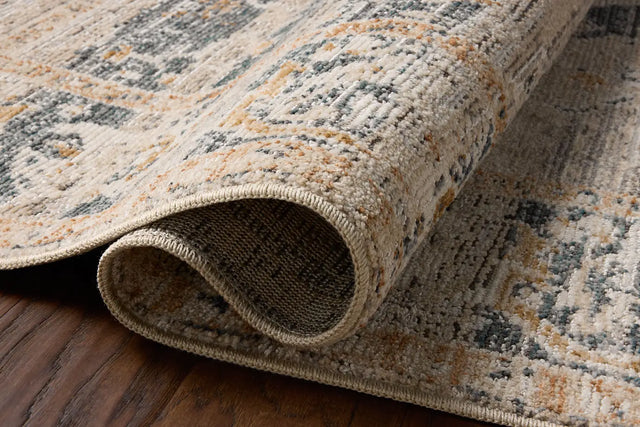 Loloi Milena MLE-04 Natural / Ivory Rug - pile height