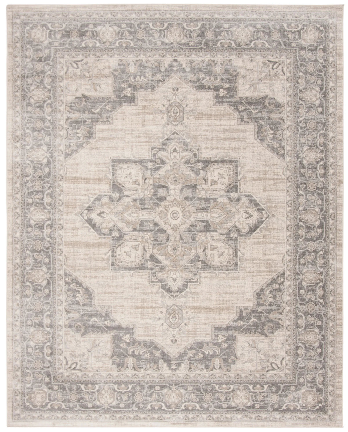 Safavieh Brentwood 10'-0" x 13'-0" Rug in Cream / Grey