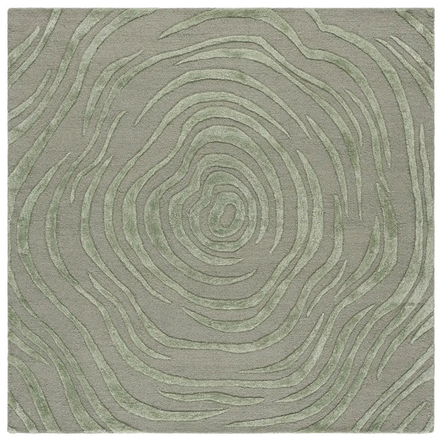 Safavieh Glamour 6'-0" x 6'-0" Rug in Sage Green