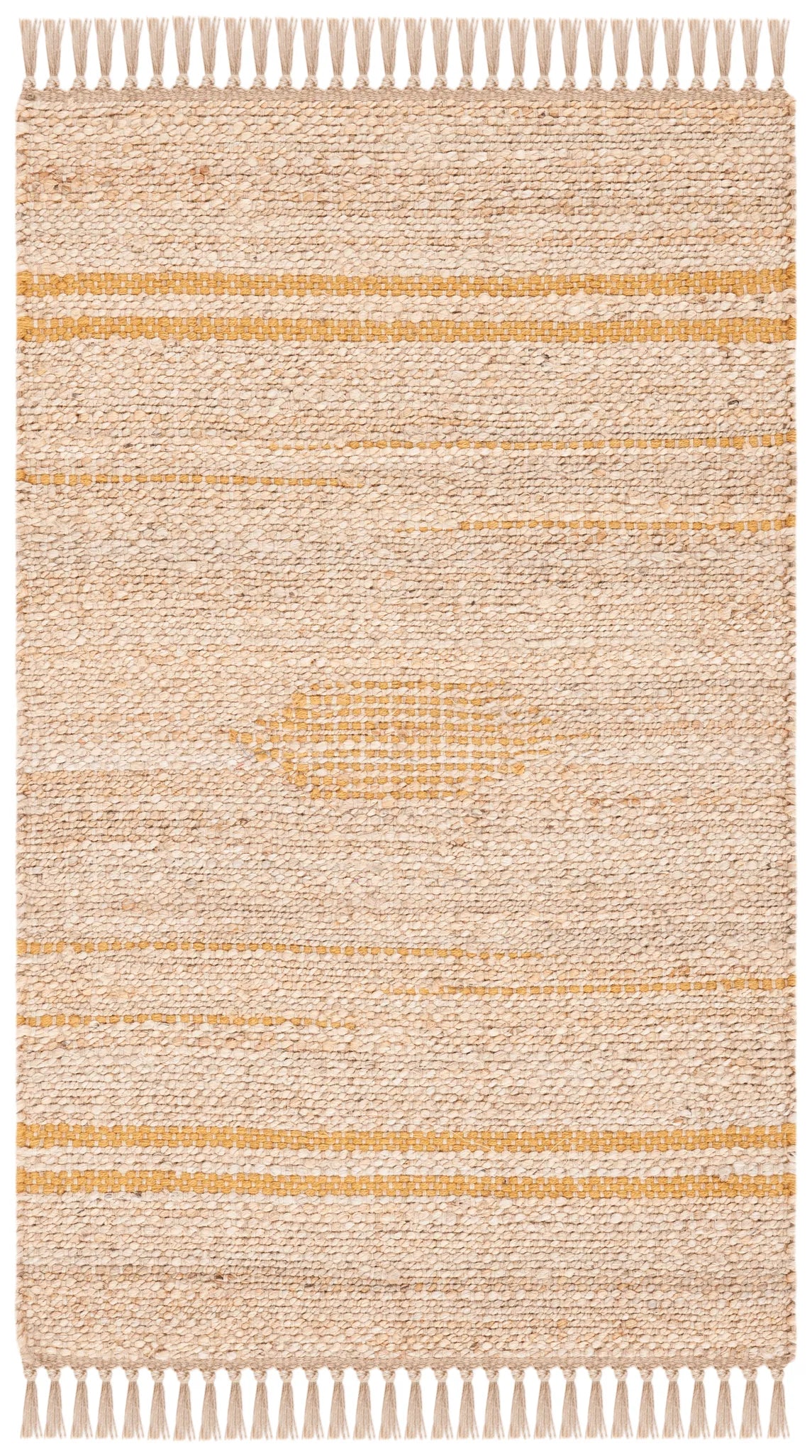 Safavieh Natural Fiber 2'-3" x 4'-0" Rug in Gold / Natural