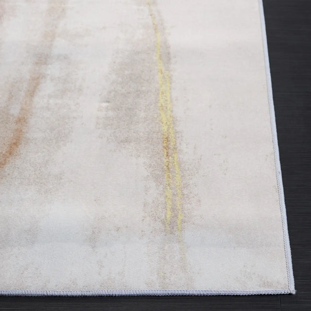 Safavieh Tacoma 4'-0" x 6'-0" Rug in Beige / Gold