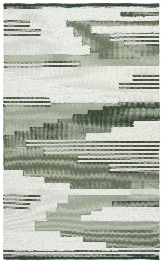 Safavieh Kenya 4'-0" x 6'-0" Rug in Sage / Ivory
