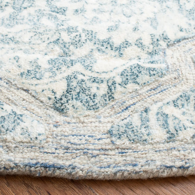 Safavieh Restoration Vintage 6'-0" x 6'-0" Rug in Blue / Ivory